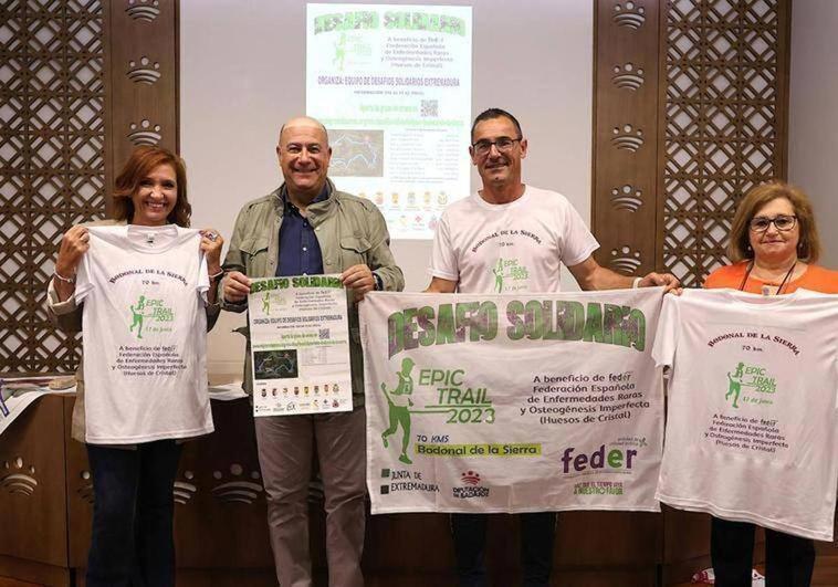 El Desafío Solidario de Bodonal de la Sierra a favor de Feder y la osteogénesis imperfecta recauda unos 14.000 euros