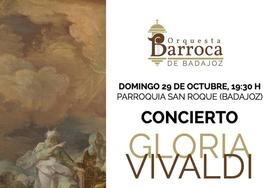 El concierto de la Orquesta Barroca de Badajoz y su coro incluye una chocolatada solidaria