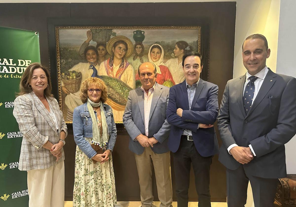 Caja Rural de Extremadura firma dos convenios de colaboración para la integración de personas con discapacidad