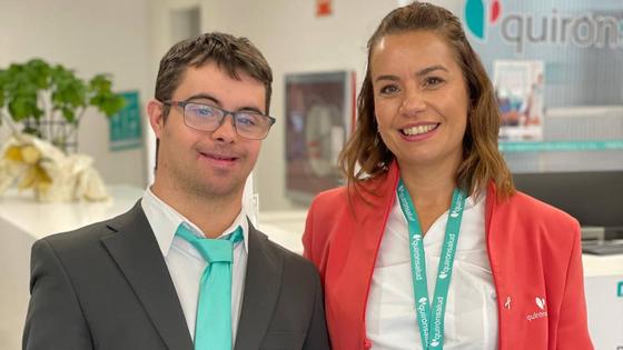 Quirónsalud Clideba y Down Badajoz colaboran para reforzar la empleabilidad de personas con discapacidad intelectual