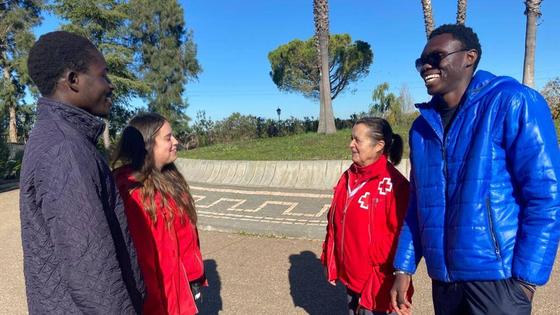 Cruz Roja en Extremadura reafirma su compromiso con la atención a las personas migrantes