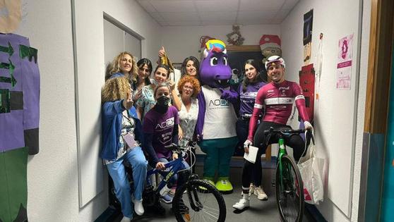 Fundación CB y Rubén Tanco visitan el Hospital Materno Infantil