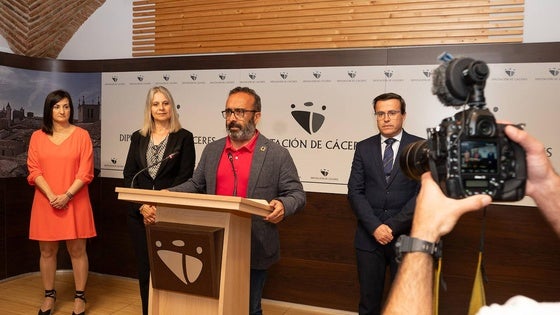 Las Diputaciones de Cáceres y Badajoz muestran su solidaridad con la población gazatí