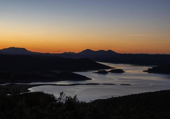 Atardecer en La Siberia.