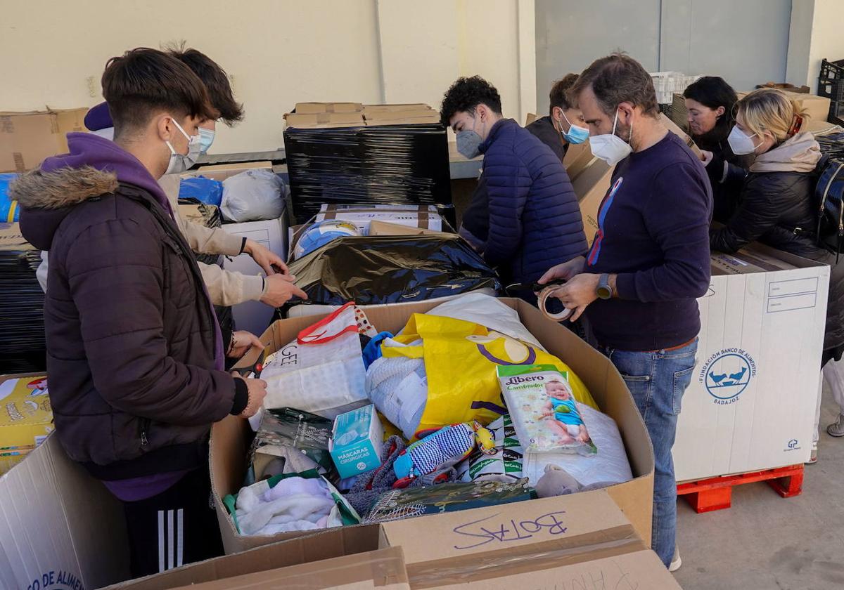 Colaboradores del Banco de Alimento.