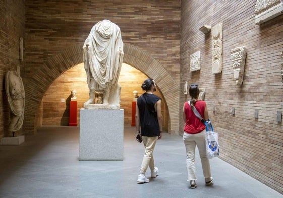 Sala del Museo Nacional de Arte Romano.
