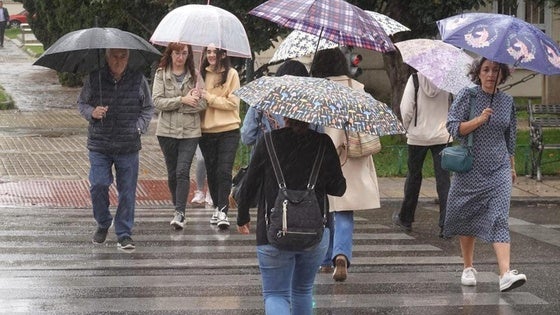 La Aemet amplía el aviso por lluvias y tormentas a más zonas de Extremadura