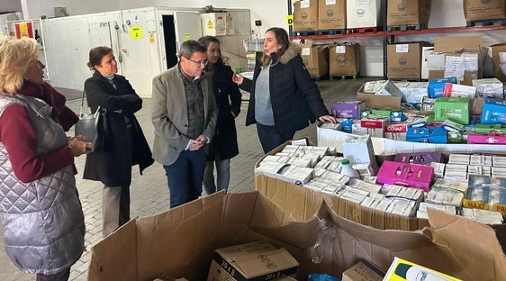 La Diputación de Badajoz incrementará en 2025 su aportación al Banco de Alimentos hasta los 30.000 euros