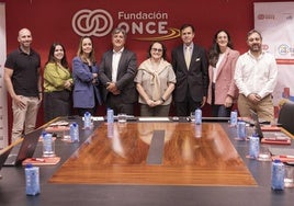 Representantes de Fundación ONCE