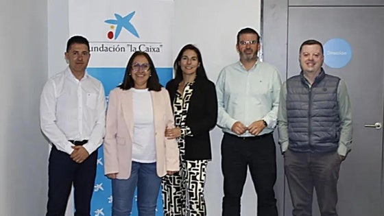 La ONG Zafra Solidaria recibe 8.000 euros de la Fundación La Caixa para su comedor social