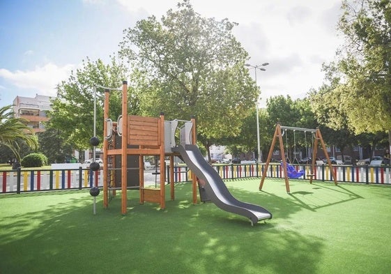 Comienzan las obras de para fomentar la inclusión y la accesibilidad de siete parques infantiles en Mérida