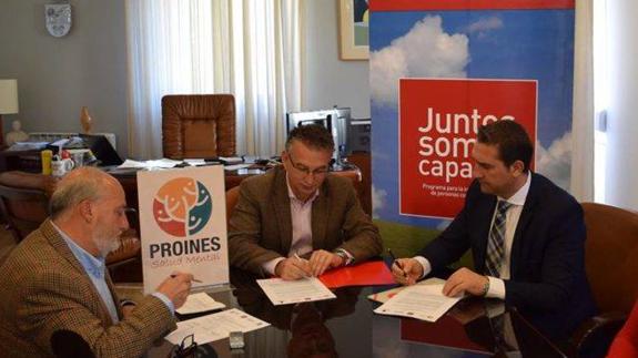 Proines se suma al proyecto ‘Juntos somos capaces’
