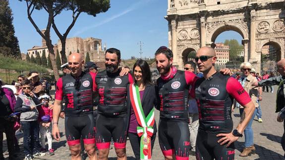 De Barcelona a Roma en bicicleta para recaudar fondos contra el Síndrome de Rett
