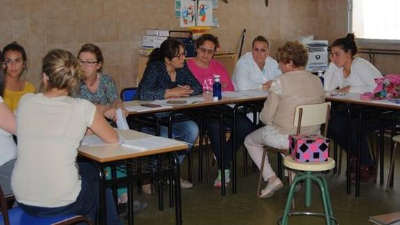 Taller de sexualidad desarrollado en Cabeza del Buey.