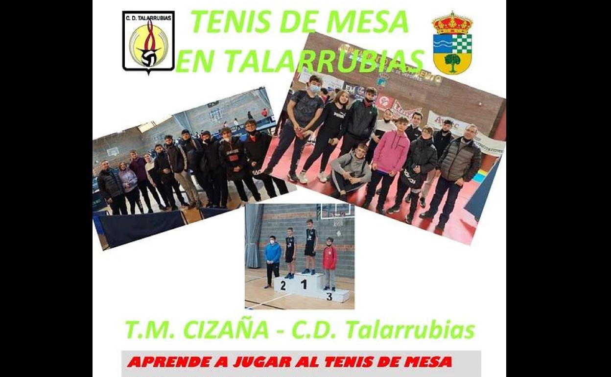 El T.M. Cizaña enseña a jugar al tenis de mesa