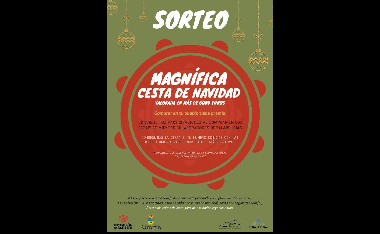 Esta Navidad, consumir en Talarrubias tiene premio