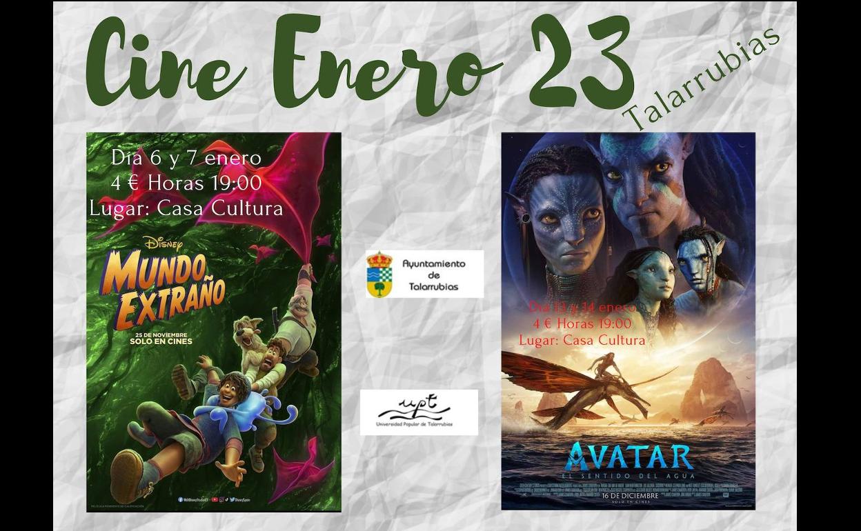 Enero llega con cine a Talarrubias