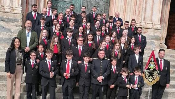 La Banda de Música de Talarrubias ofrece un nutrido repertorio de Marchas Procesionales