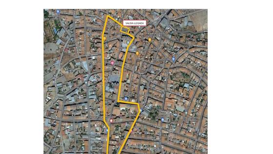 Calles que se cortarán para el paso del Vía Crucis