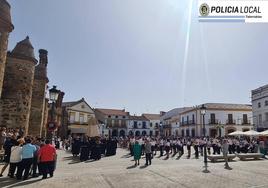 Una de las procesiones que se han celebrado en la localidad.