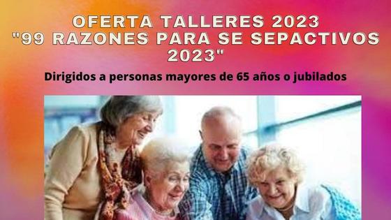 Oferta de talleres SepadActivos