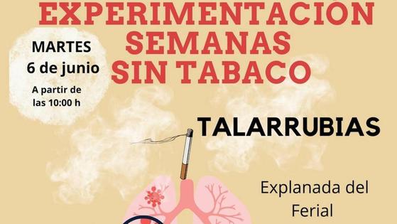 Mesa de Experimentación Semanas sin Tabaco en Talarrubias