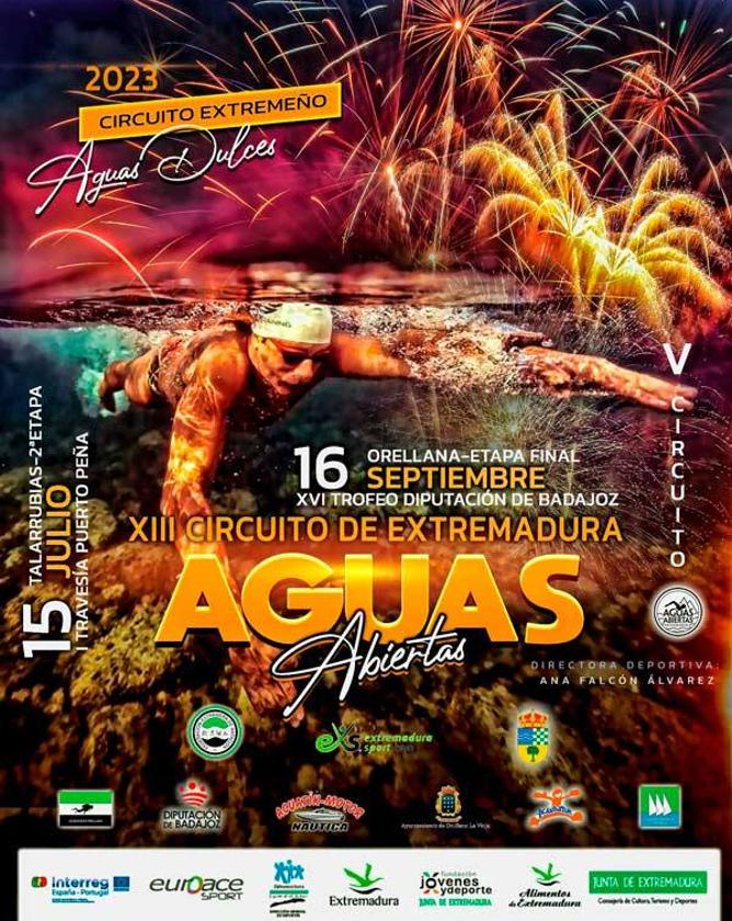 Puerto Peña acoge la segunda etapa del Circuito Extremeño en Aguas Abiertas