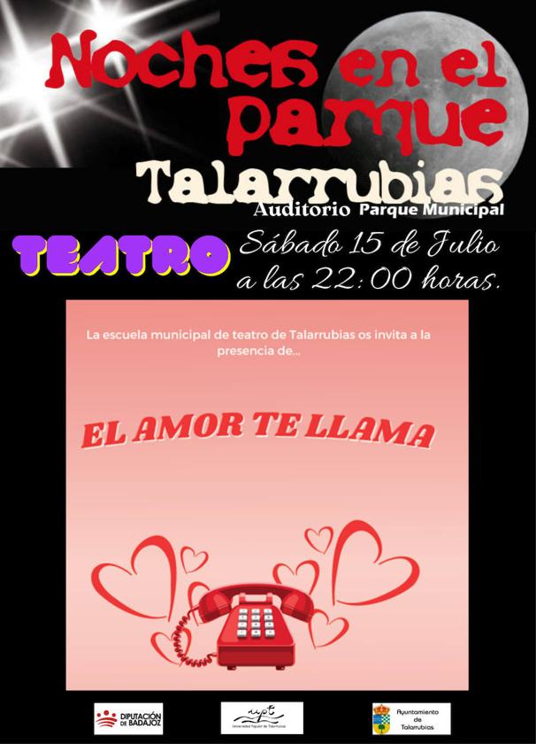 'El amor te llama' llega a las Noches en el parque