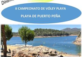 La Playa de Puerto Peña acoge el II Campeonato de Voley Playa
