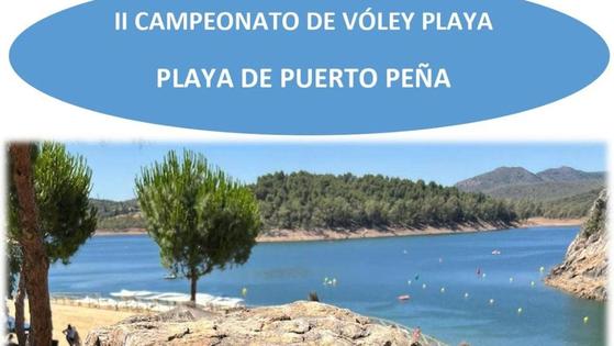 La Playa de Puerto Peña acoge el II Campeonato de Voley Playa