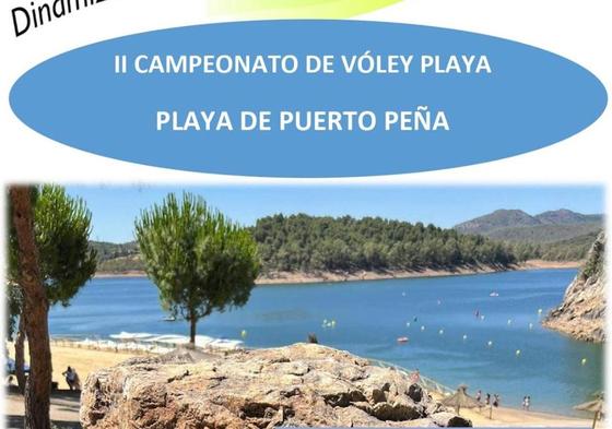 La Playa de Puerto Peña acoge el II Campeonato de Voley Playa
