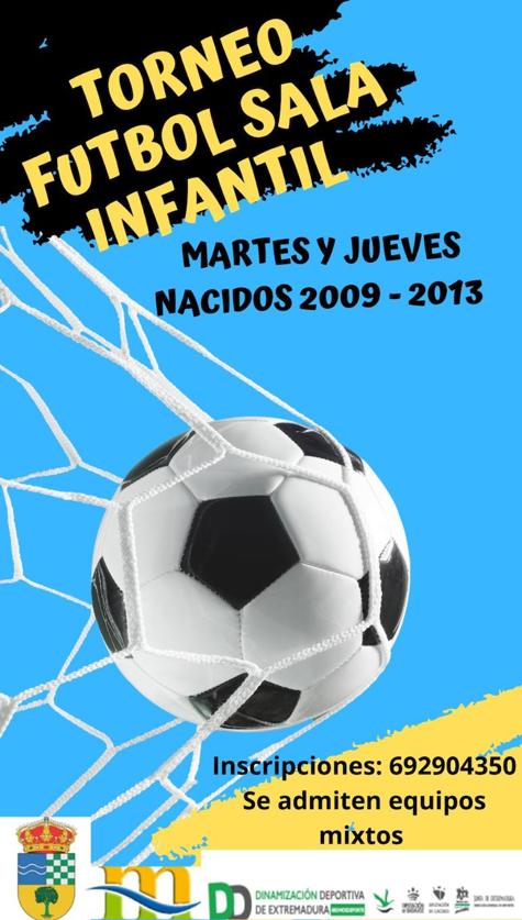 Inscripciones para el Torneo de Fútbol Sala Infantil