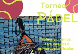 Inscripciones abiertas para el Torneo de Pádel