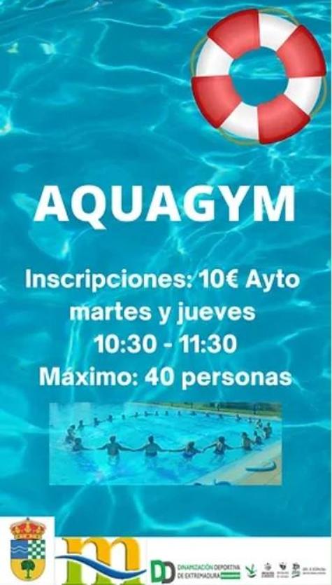 Inscripciones para Aquagym