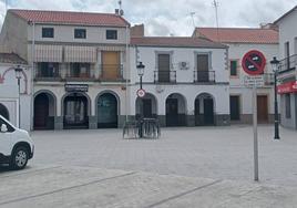 Plaza de España. Talarrubias.