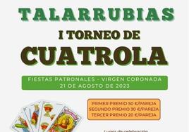 El Ayuntamiento organiza el I Torneo de Cuatrola