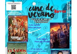 El Cine de Verano llevará 4 películas a Talarrubias
