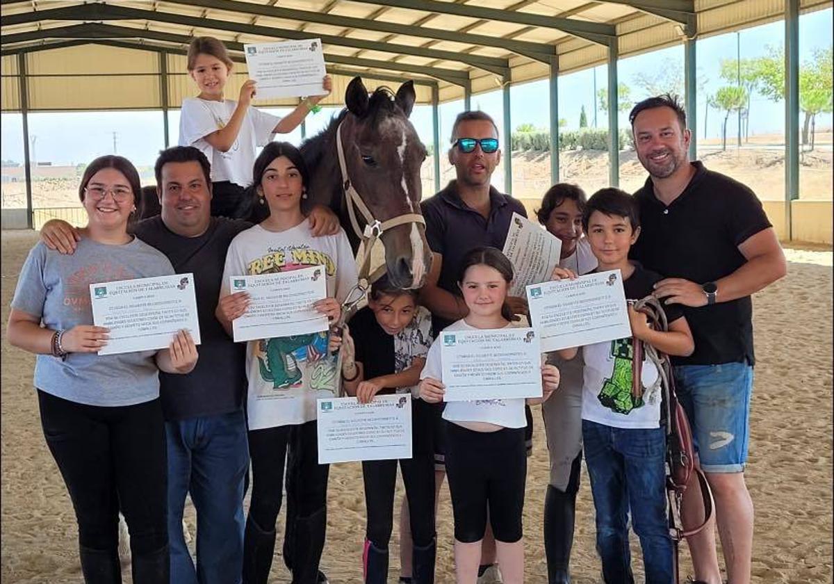 Finaliza el Campus de Equitación de Talarrubias