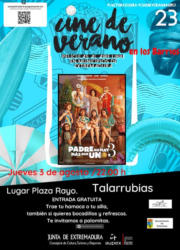 'Padre no hay más que uno 3' inicia el Ciclo de Cine En Los Barrios