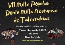 Últimos días para inscribirse en la VII Nocturna de Talarrubias