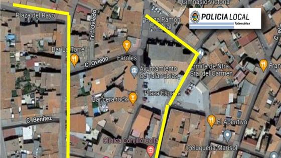 Varias calles se cerrarán al tráfico para la celebración de Los Rincones