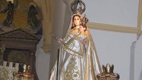 Celebraciones litúrgicas en honor a la Virgen Coronada