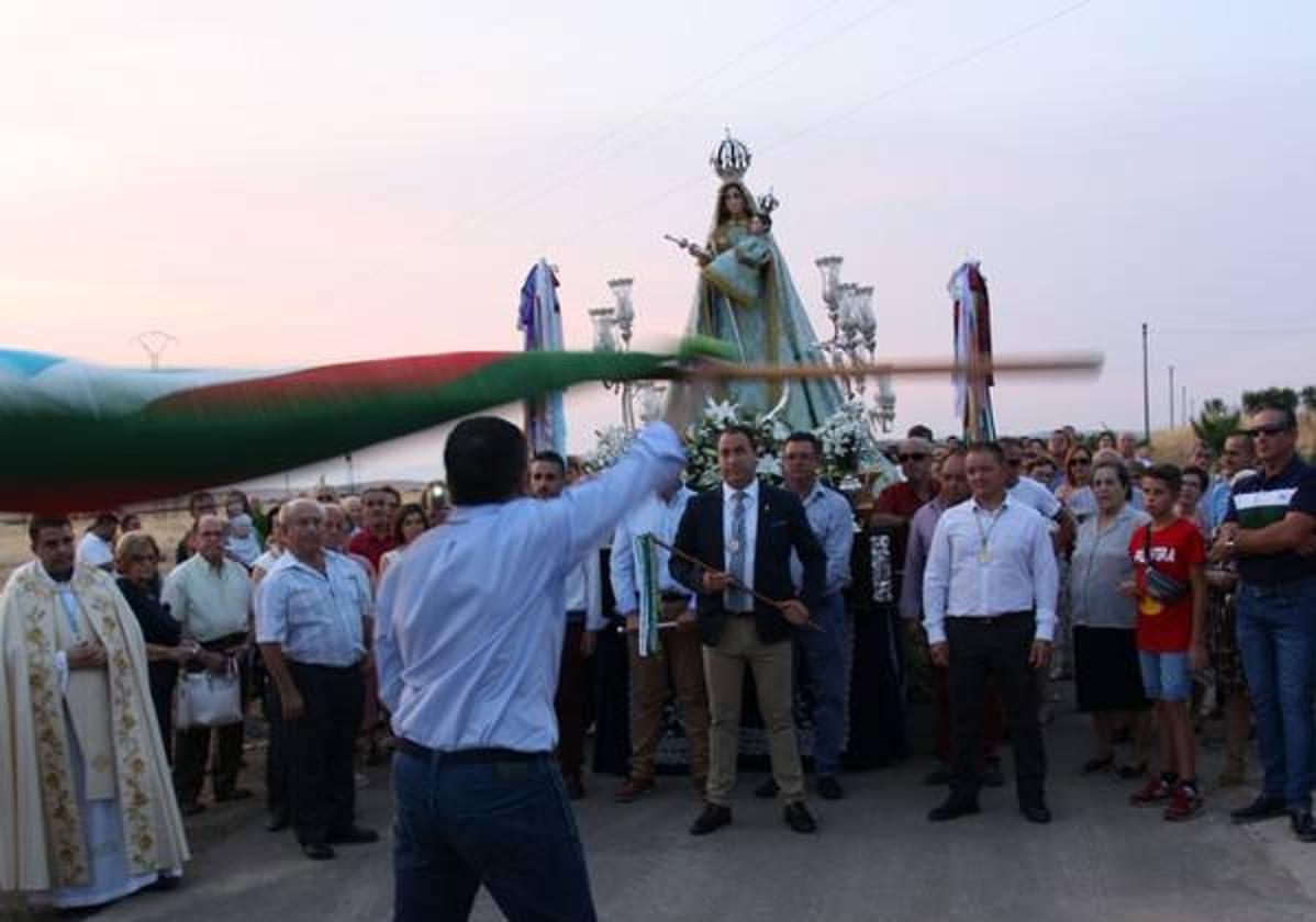 La llegada de la Virgen marcará el comienzo de la semana de fiestas