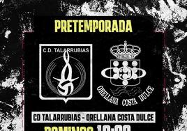 Domingo de fútbol con el amistoso entre el Talarrubias y el Orellana Costa Dulce