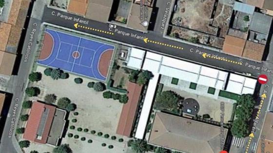 Nuevas señalizaciones durante las entradas y salidas del cole