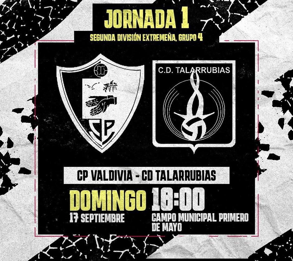 El Talarrubias comienza la liga visitando al Valdivia