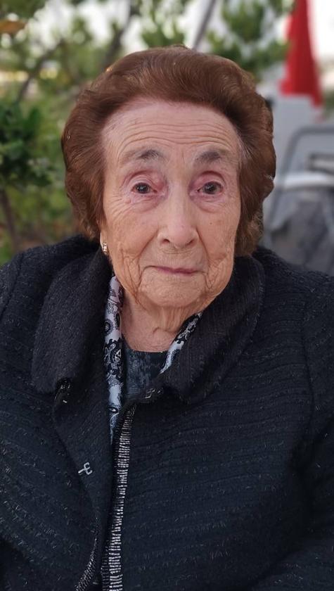 Laureana Calderón celebra sus 101 años