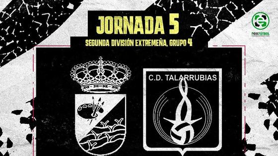 El CD Talarrubias se desplaza para enfrentarse al AD Zurbarán