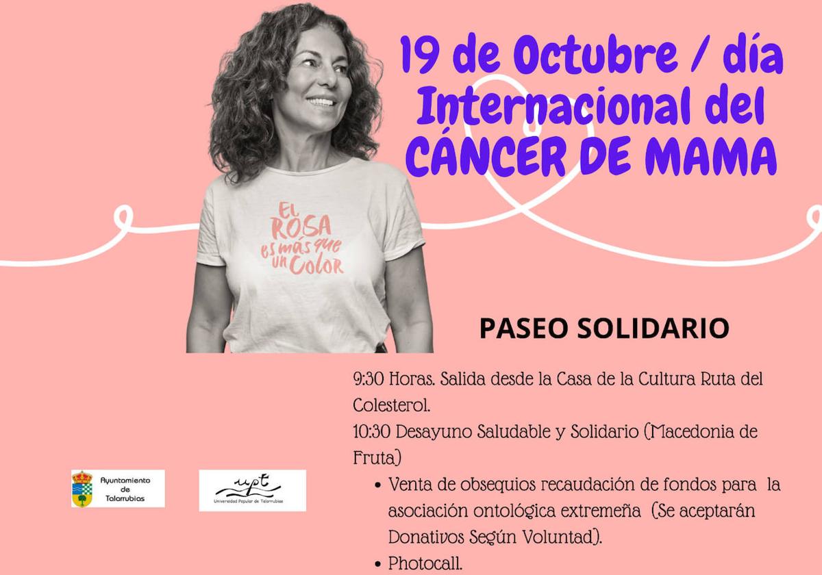 Paseo y desayuno solidario durante el Día Internacional del Cáncer de Mama