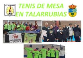 El T.M. Cizaña enseña a jugar al tenis de mesa
